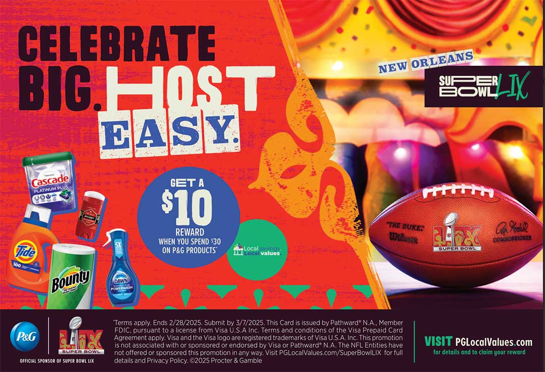 Celebrate Big Host Easy with PG Local Values